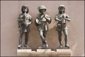 Памятник уличным музыкантам (Германия)