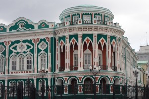 Дом Севастьянова. Крупный план (Урал)