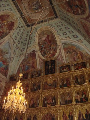 Убранство Спасо-Преображенского собора (Золотое Кольцо России)