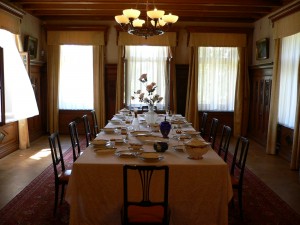 Интерьеры Массандровского дворца. Царская столовая (Крым)