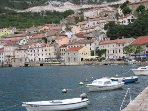 Бакар. Панорама города со стороны Залива (Хорватия)