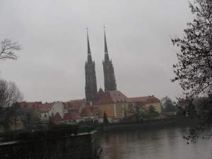 Вид на Тумский остров (Польша)