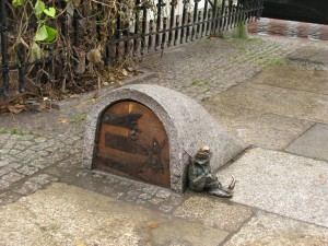 Воин Галабардник - один из символов Вроцлава (Польша)