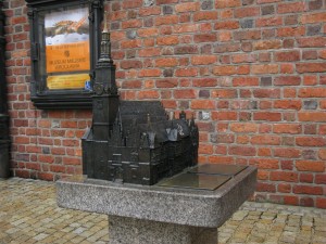 Макет ратуши, предназначенный для слепых (Польша)