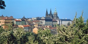 Вид на Градчаны с обзорной площадки