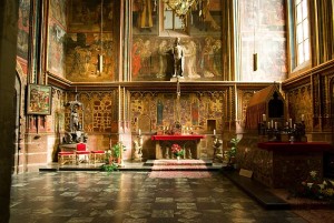 Капелла Святого Вацлава в соборе Св. Вита (Чехия)