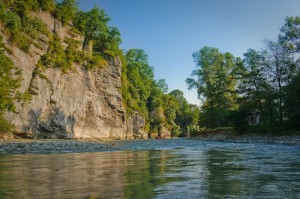 Река Мзымта в районе Большого Сочи