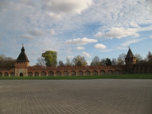 Внутренняя территория Тульского кремля (Европейская часть России)