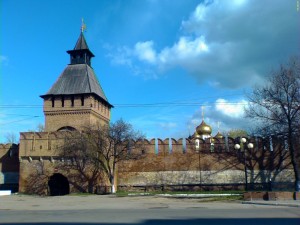Вход в Тульский кремль (Европейская часть России)