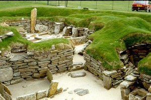 Мегаллитическая постройка Скара Брае (Великобритания (Англия))