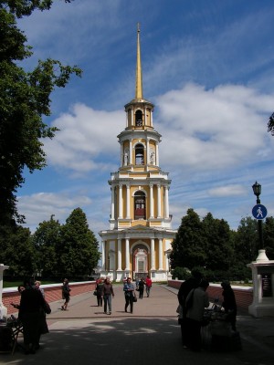 Четырехярусная колокольня Рязанского кремля (Европейская часть России)