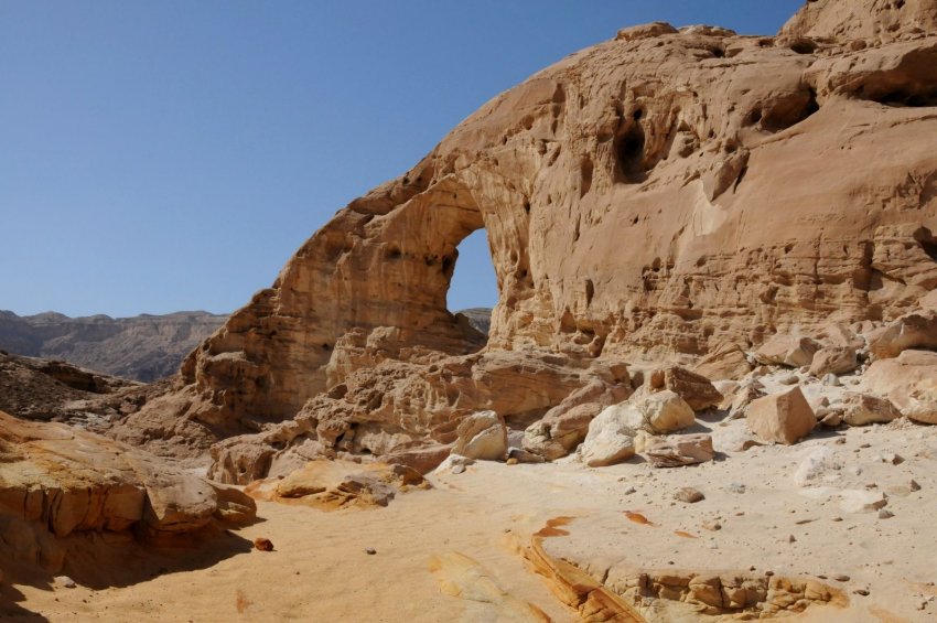 Фото достопримечательностей Израиля: Природные ландшафты пустыни Негев