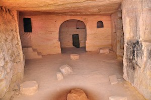 Помещение, вырубленное в скале (Израиль)