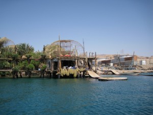 Эйлатский залив и панорама курорта (Израиль)