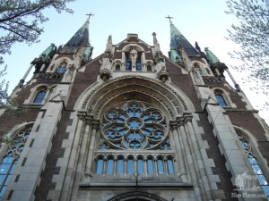 Костел Святой Ольги и Елизаветы. Главный портал