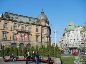 Здание бывшего Галицкого банка и современного Проминвестбанка (Львов и область)