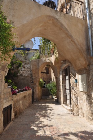 Мостик в Старом Яффо (Израиль)