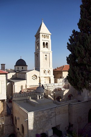 Храм Христа Искупителя напротив церкви Гроба Господня (Израиль)