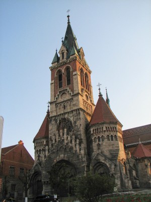 Доминиканский костел в городке Чортков (Тернополь и область)