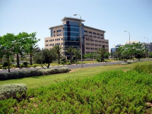 Деловой район Хайфы (Израиль)