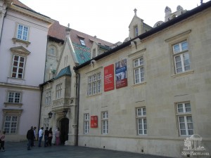 Здания в старом граде (Словакия)