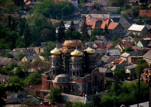 Ясиня. Панорама города (Карпаты и Закарпатье)