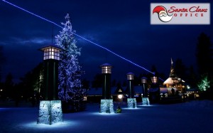 Фонари по дороге к дому Санта Клауса (Страны Скандинавии)