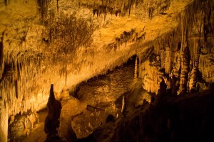 Наросты в пещере Драк (Остров Майорка)