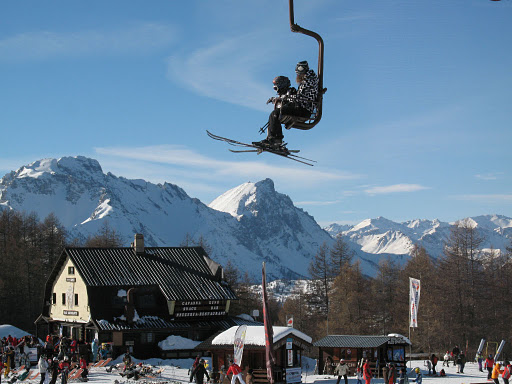 Фото достопримечательностей Италии: Горнолыжный курорт Сестриер