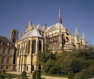 Реймсский Кафедральный Собор или, как его называют, Реймсский Нотр-Дам (Франция)