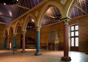 Убранство зала в замке Шато-де-Блуа (château de Blois)