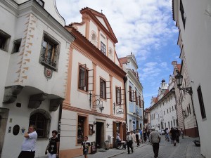 Улочка в Чешском Крумлове