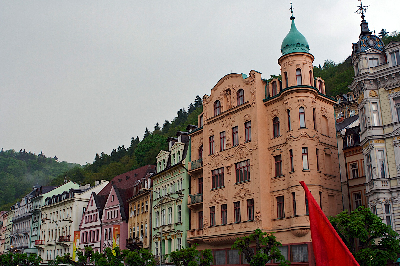 Фото достопримечательностей Чехии: Архитектура Карловых Вар