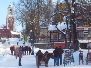 Зимний солнечный день в Трускавце (Львов и область)