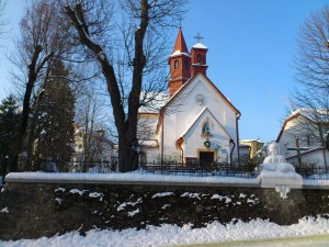Польский костел в Трускавце (Львов и область)