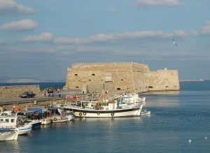 Порт в Ираклионе (Греция)