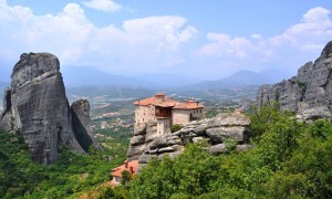 Женский монастырь святой Варвары — Руссану в Метеорах