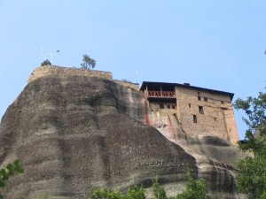 Монастырь Св. Николая Анапфасаса в Метеорах (Греция)