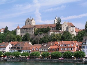 Меерсбург. Вид на град