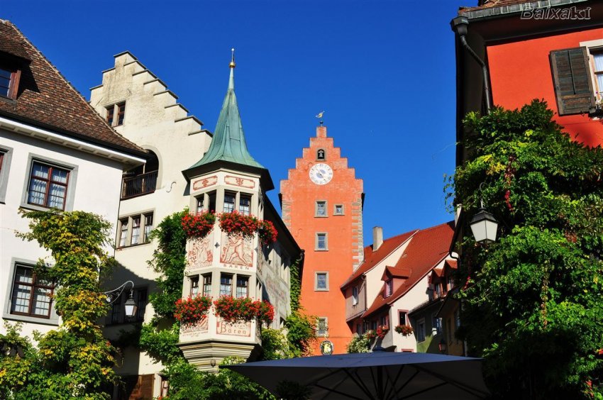 Фото достопримечательностей Германии: Архитектура Меерсбурга