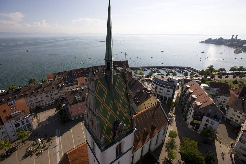 Фото достопримечательностей Германии: Вид с высоты на Фридрихсхафен