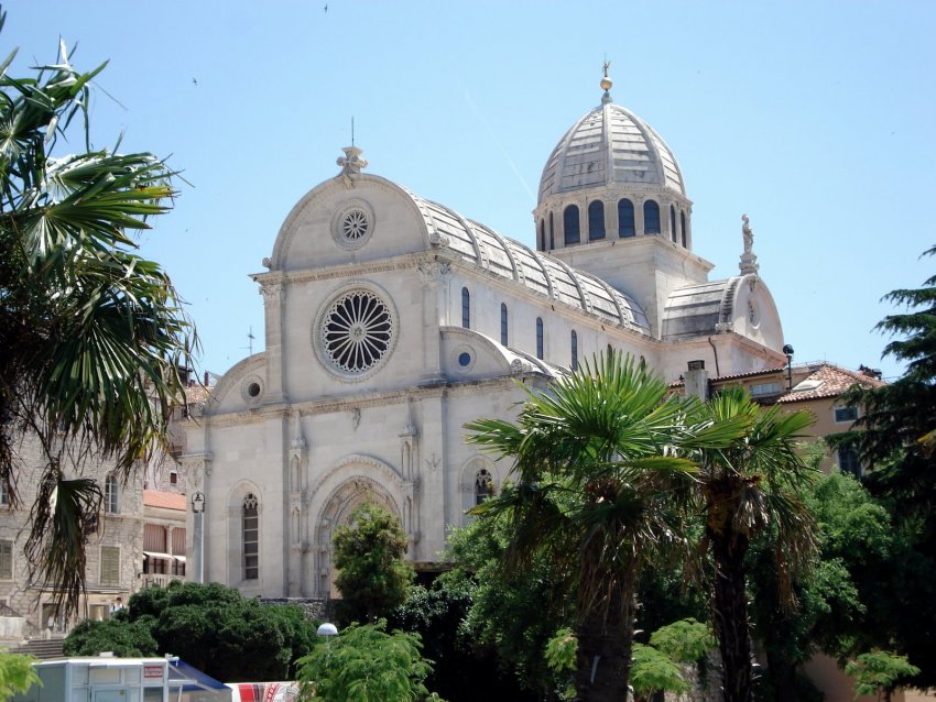 Фото достопримечательностей Хорватии: Кафедральный собор Св. Якова в Шибенике