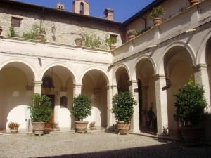 Вилла Д'Эсте. Внутренний дворик
