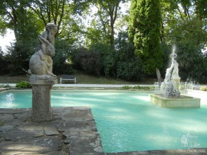 Фонтанчик в саду Термального дворца (Словакия)