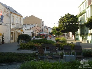 Улица Винтерова в Пьештянах (Словакия)