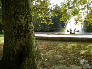 Фонтан в саду Янка Краля. Братислава (Словакия)