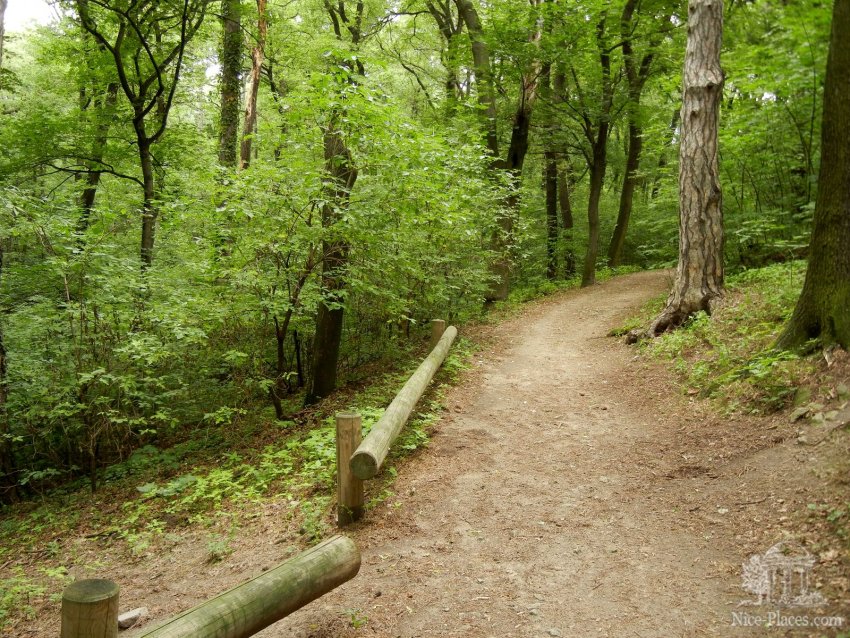 Фото достопримечательностей Словакии: Горный парк (Horský park). Братислава