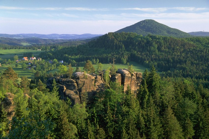 Фото достопримечательностей Чехии: Гора Ружовский Врх &mdash; "Чешская Фудзияма"