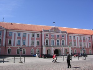 Губернаторский дворец в Таллине. (Прибалтика)