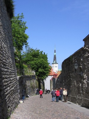 Крепостные стены. Таллин (Прибалтика)